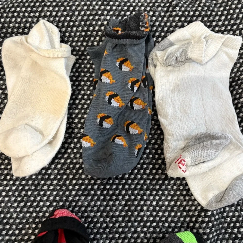 No show/ankle Multicolor Casual Socks Collection